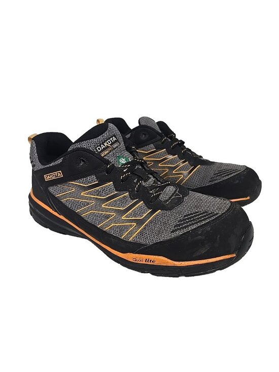 Dakota Other - DAKOTA Men's 3604 Aluminum Toe Steel Plate Quad Lite Work Shoes Grey Size 9M